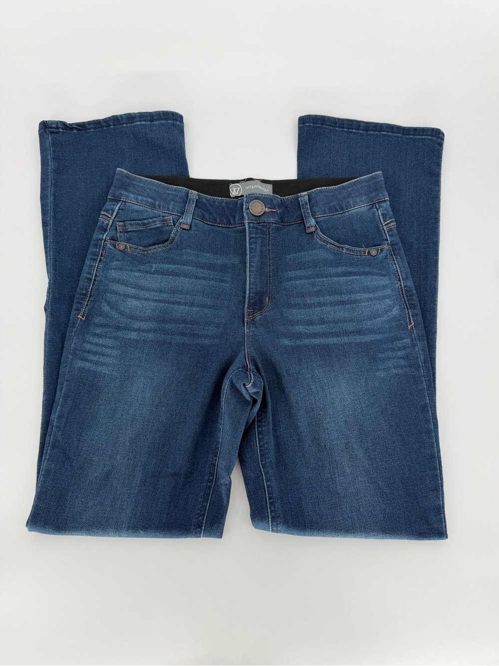 Wit & Wisdom Brittany ‘Ab’solution Bootcut Jeans Blue Women's - Size 8 - Picture 3 of 11